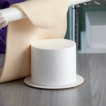 Baker's Lane 6" x 5" Foam Round Cake Dummy