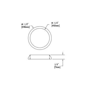 T&S 010390-45 Waste Drain Coupling Nut